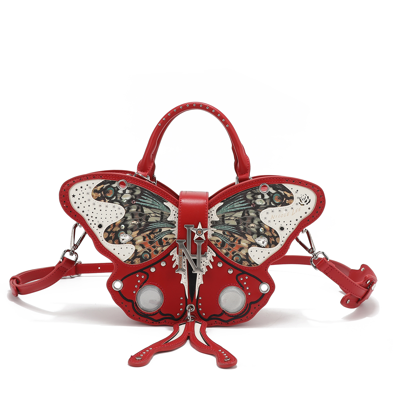Foto 7 pulgar | Bolsa de Mano en Forma de Mariposa Nicole Lee