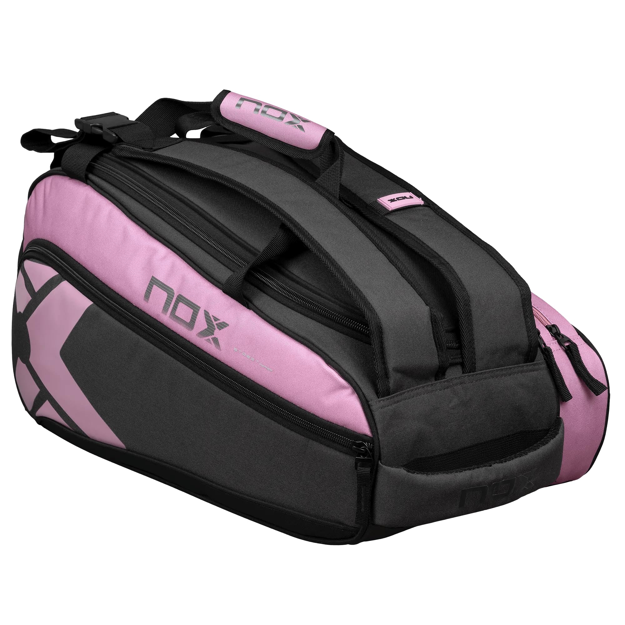 Foto 2 pulgar | Paletero De Pádel Nox Street Series Thermotech Para Hombre Gris/rosa - Venta Internacional.