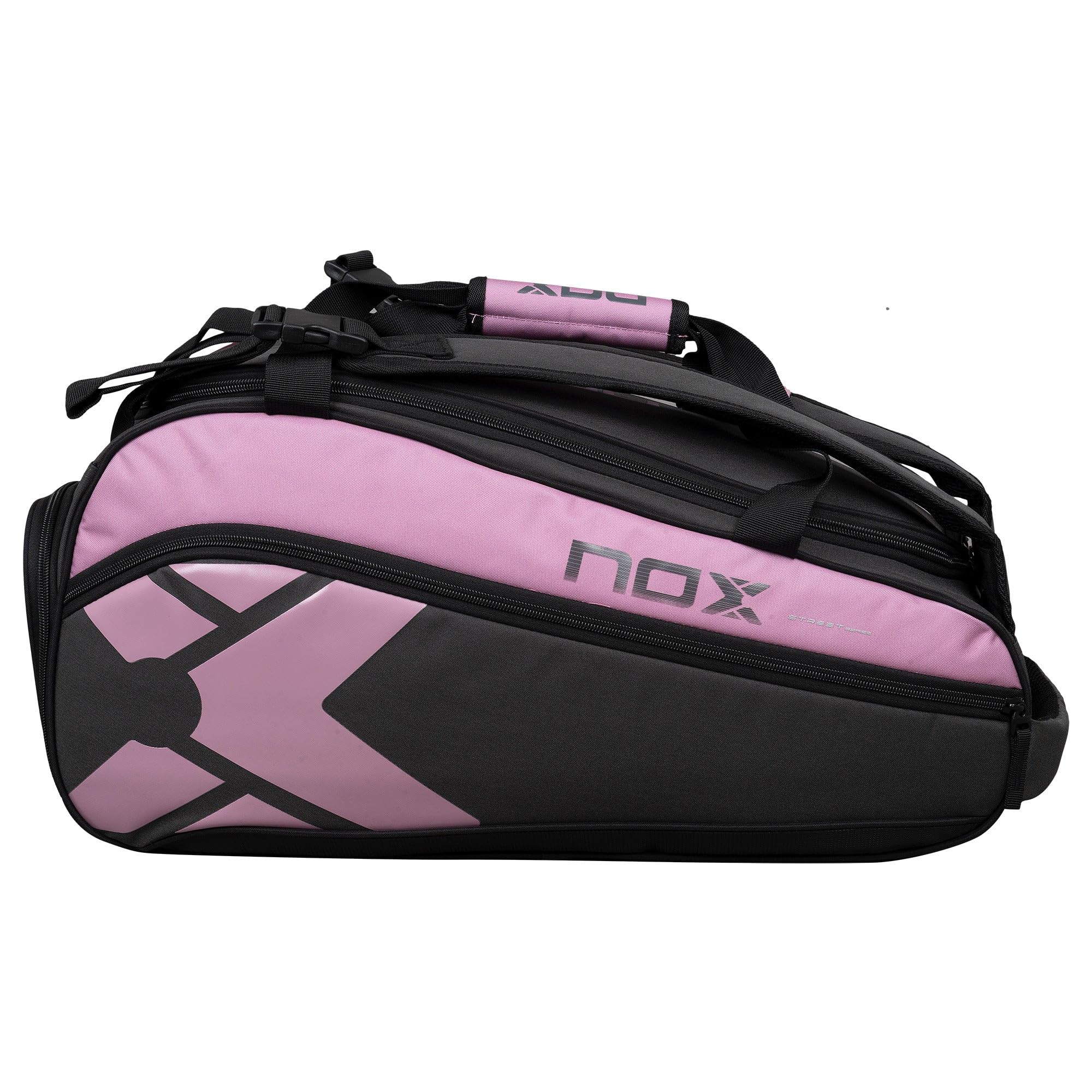 Foto 3 pulgar | Paletero De Pádel Nox Street Series Thermotech Para Hombre Gris/rosa - Venta Internacional.
