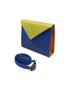 Foto 3 | Bolso De Mano Nina Verde Azulada Hereje Para Dama