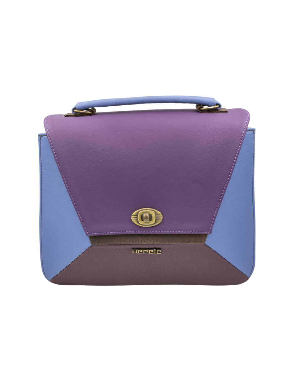 Foto 1 | Bolso De Mano Victoria Imperial Bicolor Hereje Para Dama