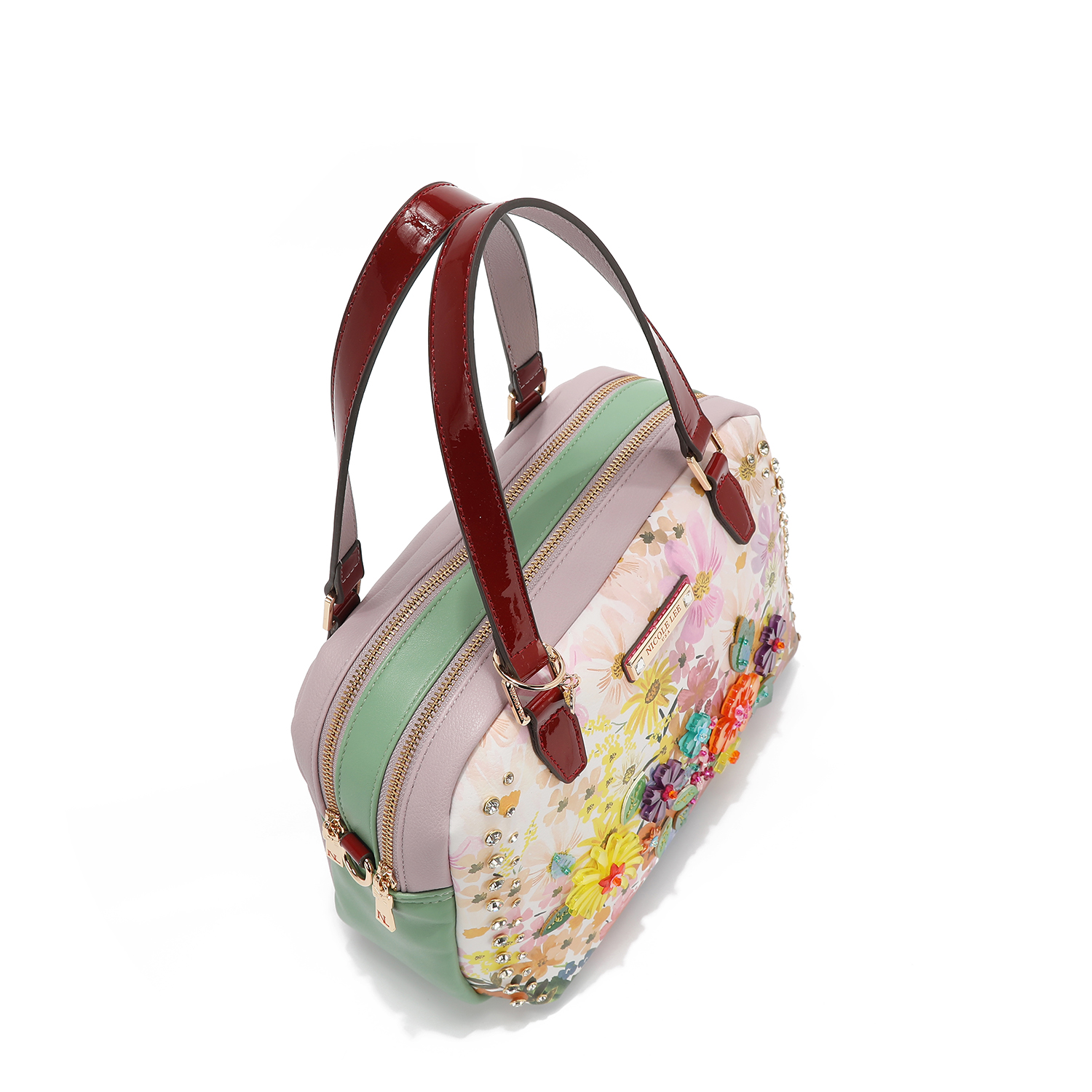Foto 5 pulgar | Bolsa De Mano De Nicole Lee Estampado Dreams Blossom