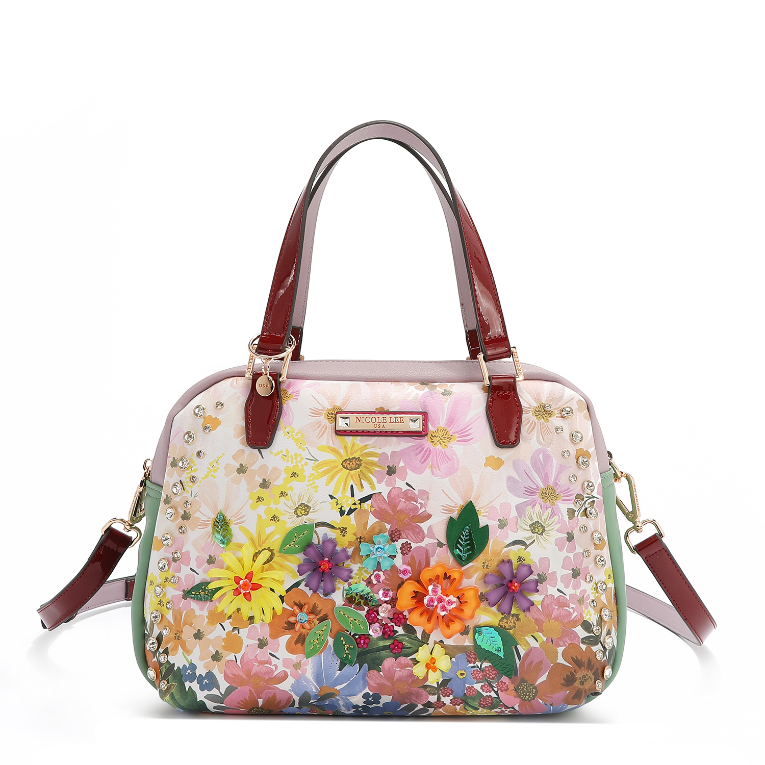 Foto 8 pulgar | Bolsa De Mano De Nicole Lee Estampado Dreams Blossom