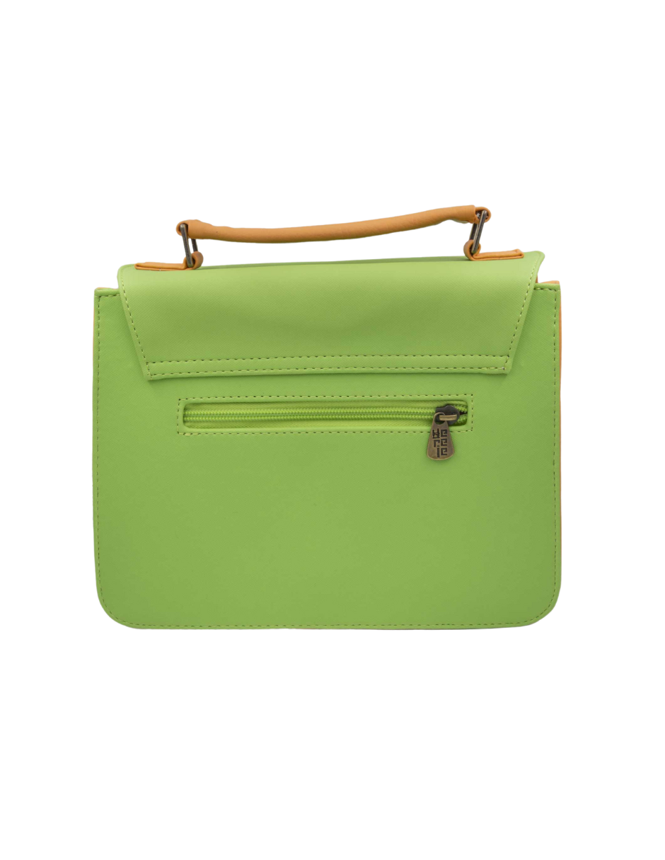 Foto 4 | Bolso De Mano Victoria Color Verde Hereje Para Dama