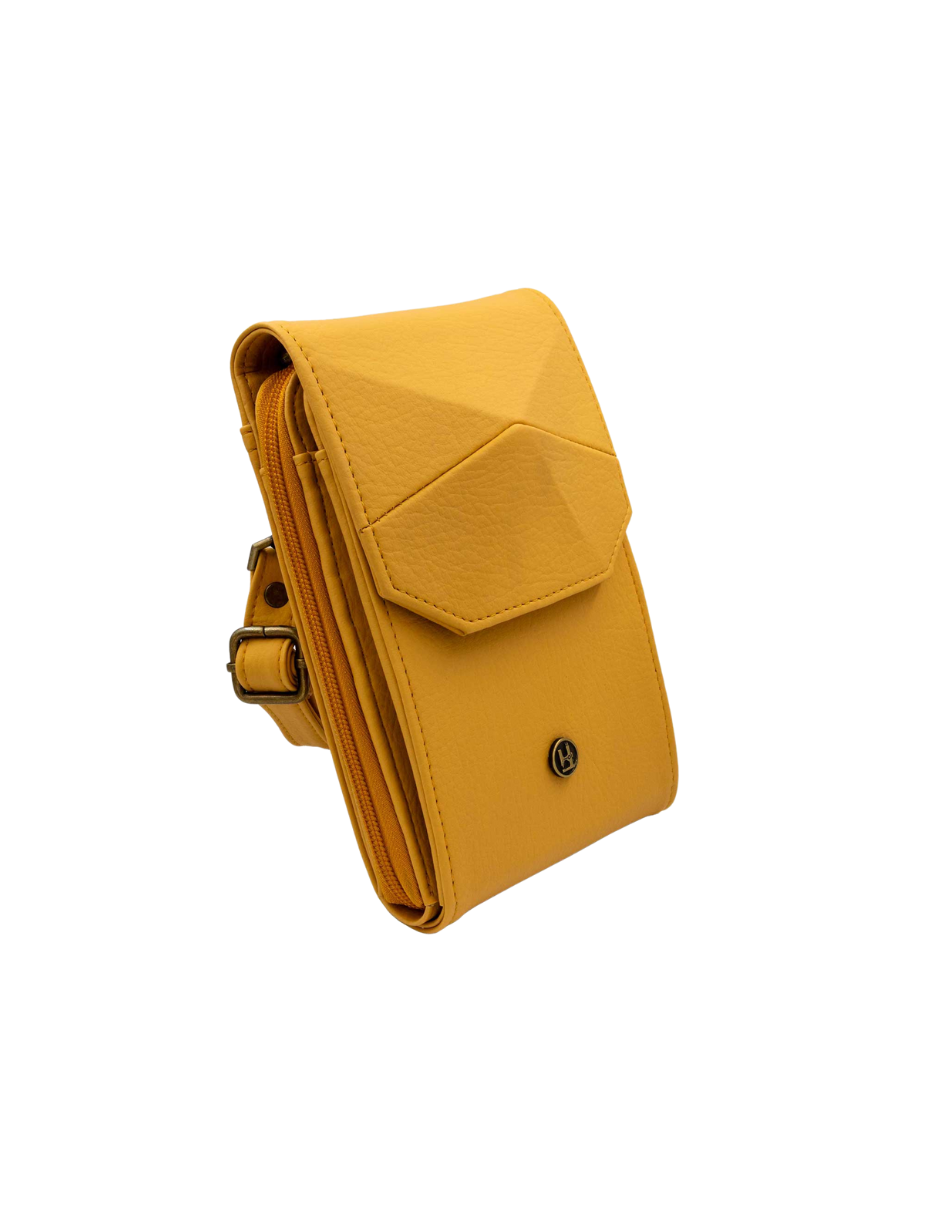 Foto 4 pulgar | Bolso Crossbody Turín Color Naranja Hereje Para Dama