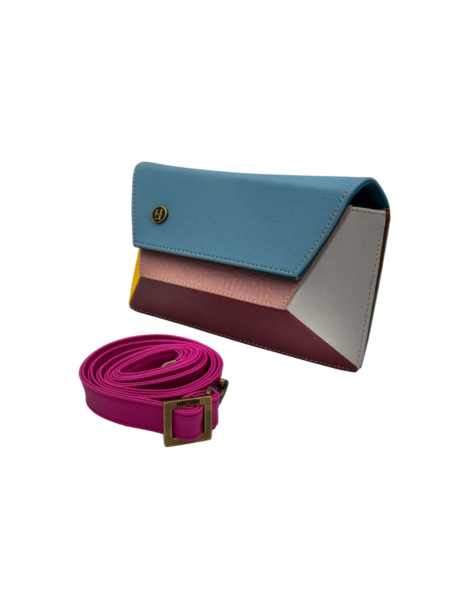 Foto 3 pulgar | Bolso De Mano Carlota Multicolor Hereje Para Dama