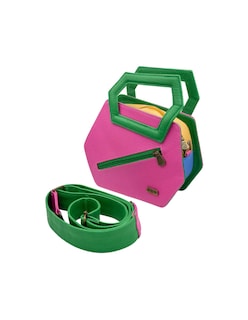Foto 2 | Bolso De Mano Roma Color Rosa Hereje Para Dama