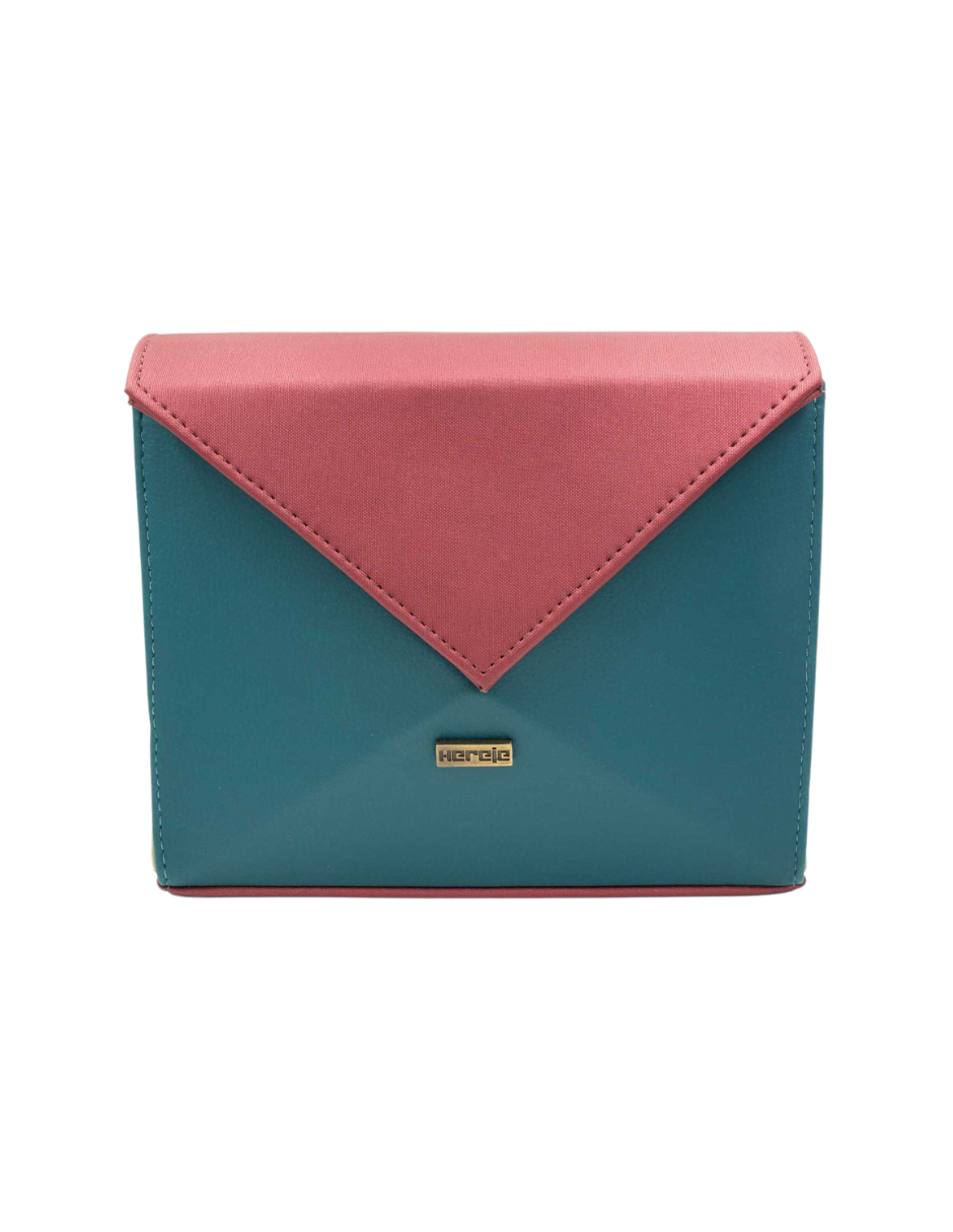 Bolso De Mano Nina Color Celeste Hereje Para Dama