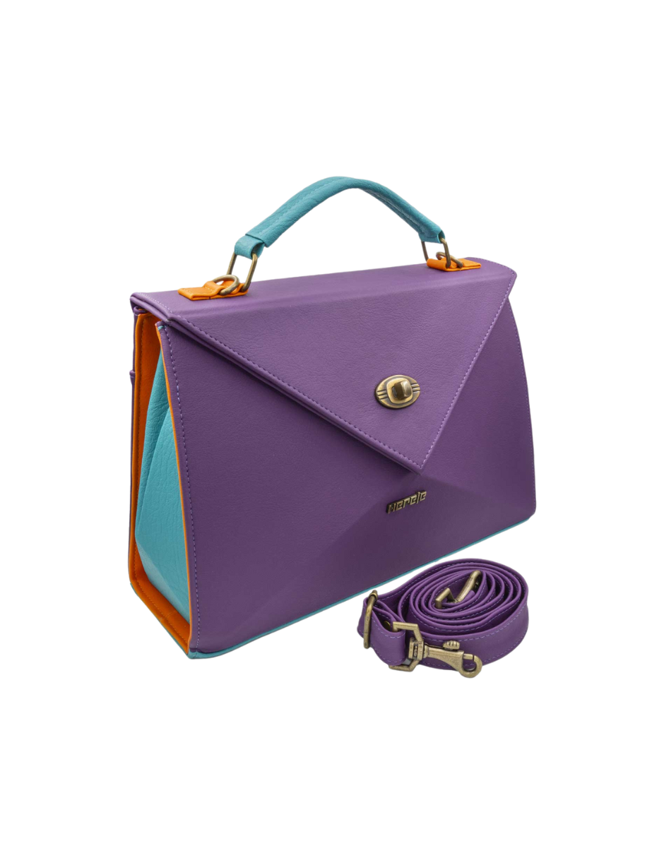Foto 3 pulgar | Bolso Crossbody Siena Color Morado Hereje Para Dama