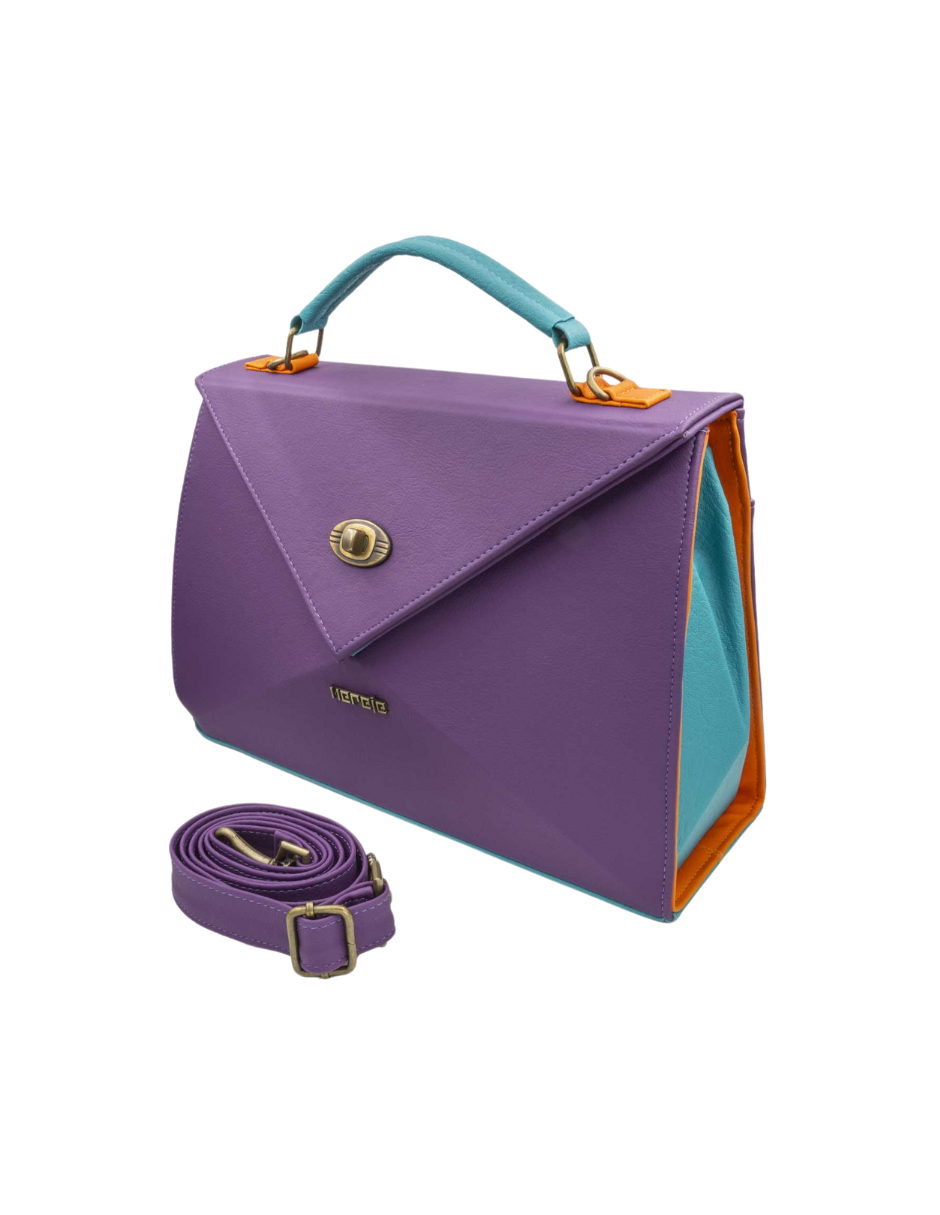 Foto 4 pulgar | Bolso Crossbody Siena Color Morado Hereje Para Dama