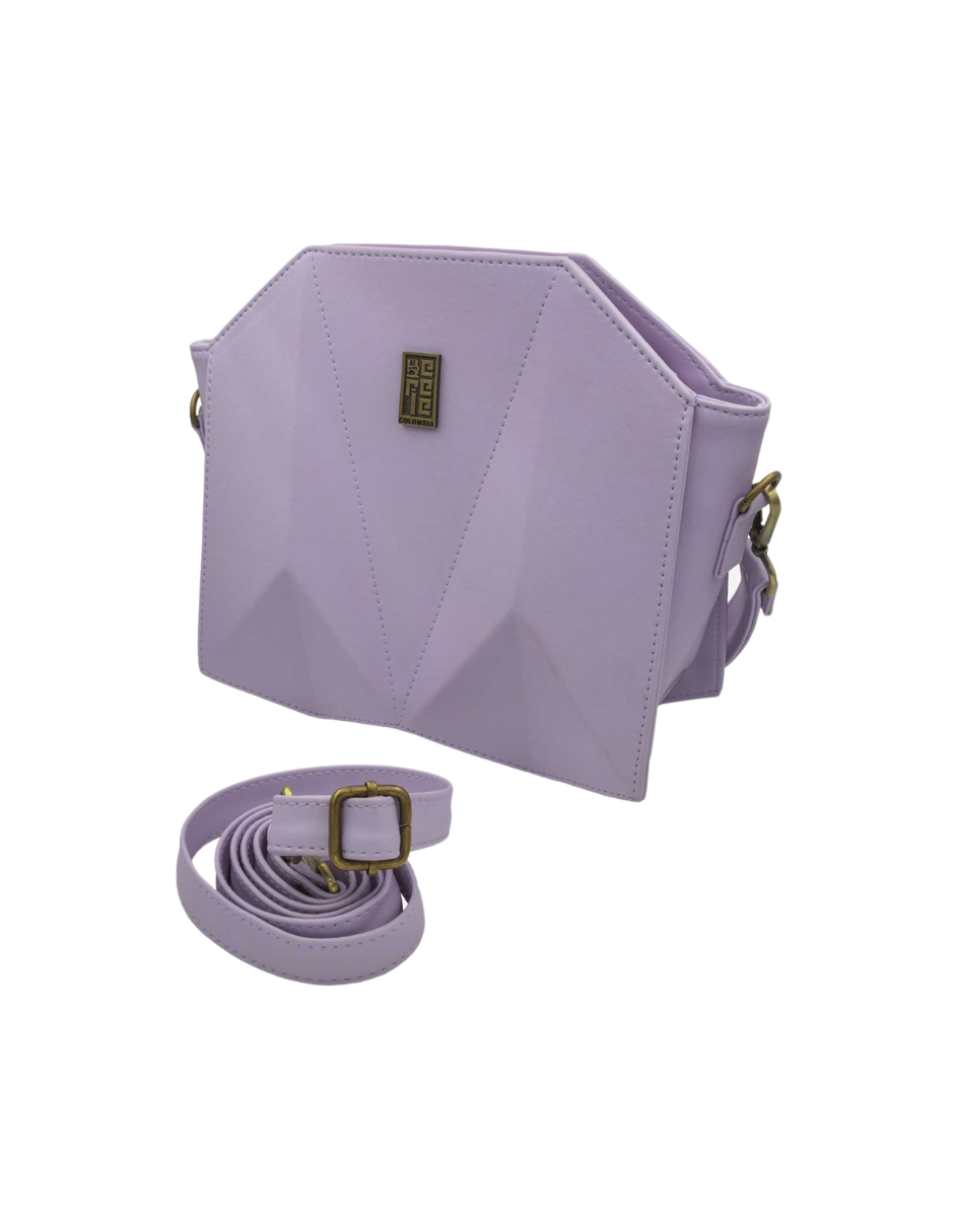 Foto 3 pulgar | Bolso Crossbody Mini Verona Color Lila Hereje Para Dama