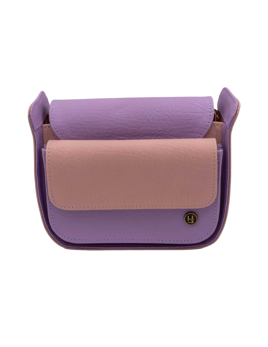 Foto 2 | Bolso Crossbody Timo Color Lila Hereje Para Dama
