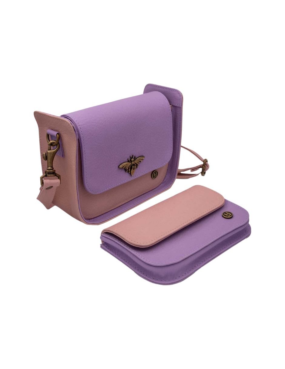 Foto 7 pulgar | Bolso Crossbody Timo Color Lila Hereje Para Dama
