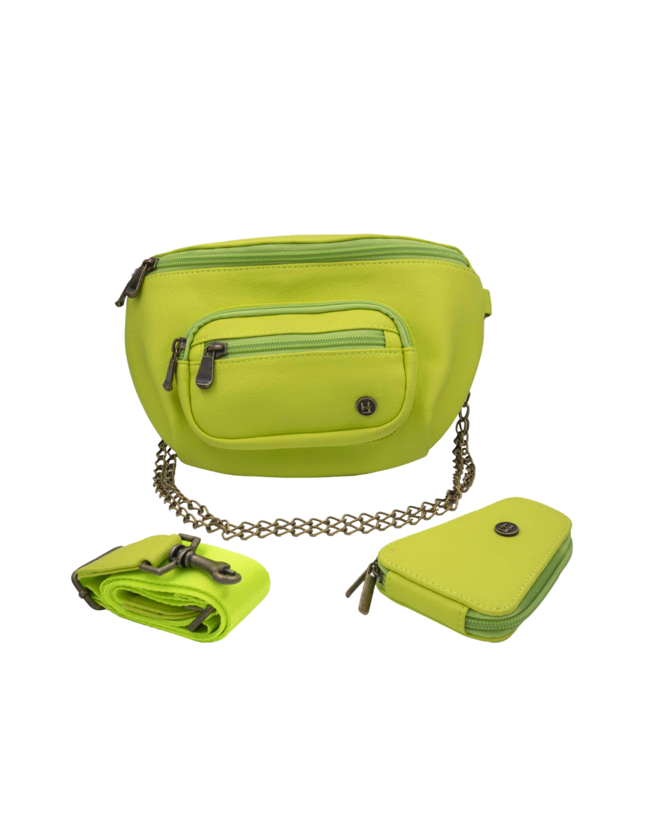 Foto 2 | Bolso De Mano Cairo Color Verde Hereje Para Dama