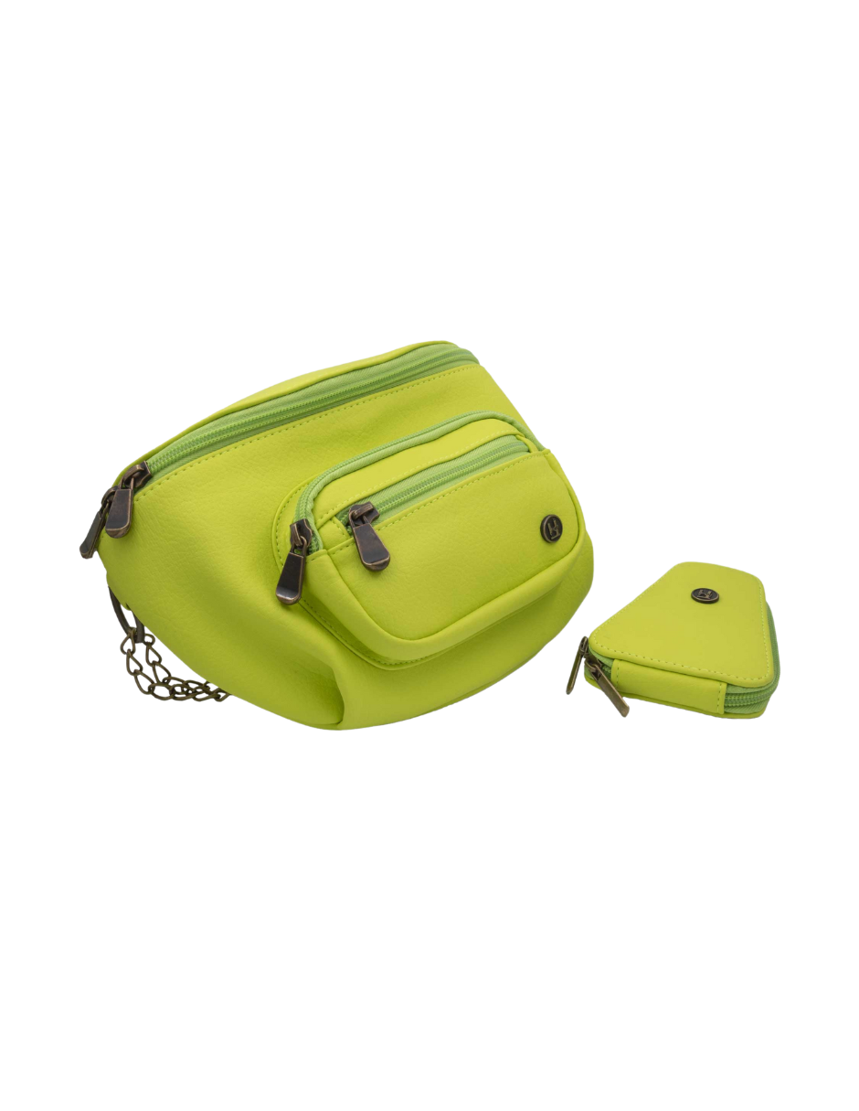 Foto 3 | Bolso De Mano Cairo Color Verde Hereje Para Dama