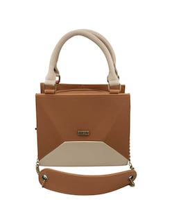 Foto 1 | Bolso De Mano Mini Sara 2.0 Color Café Hereje Para Dama