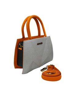 Foto 3 | Bolso De Mano New Francia Color Gris Hereje Para Dama