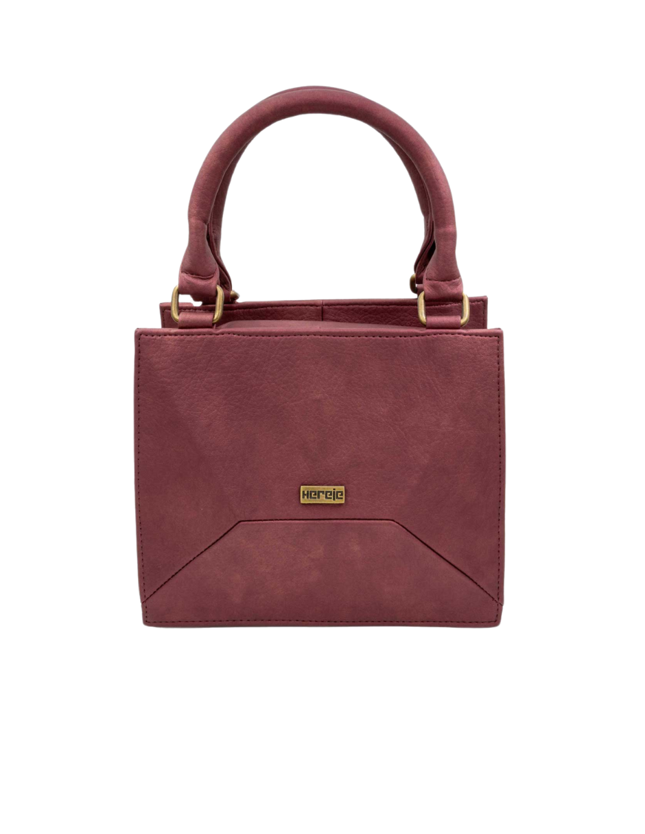 Foto 1 | Bolso De Mano Mini Sara Color Vino Hereje Para Dama