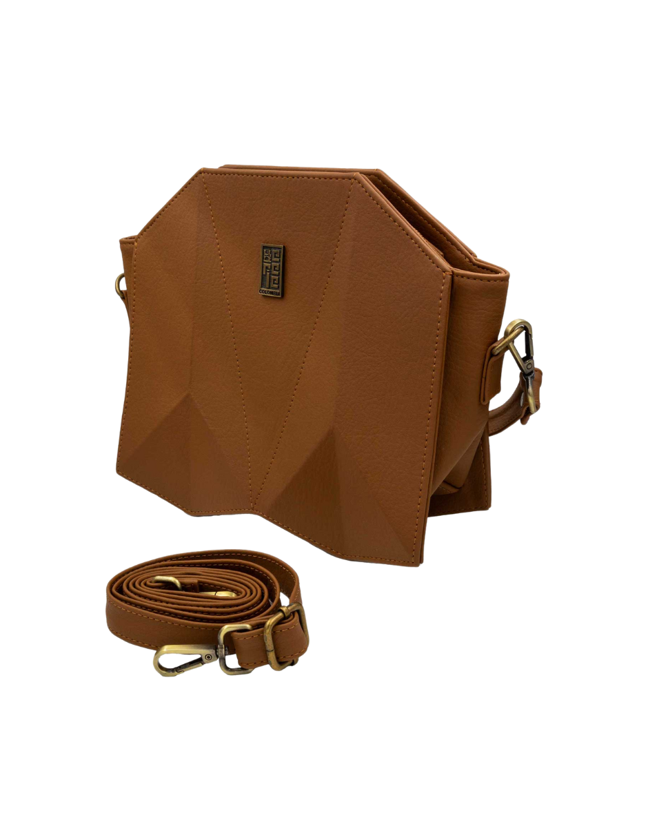 Foto 4 pulgar | Bolso Crossbody Mini Verona Color Café Hereje Para Dama