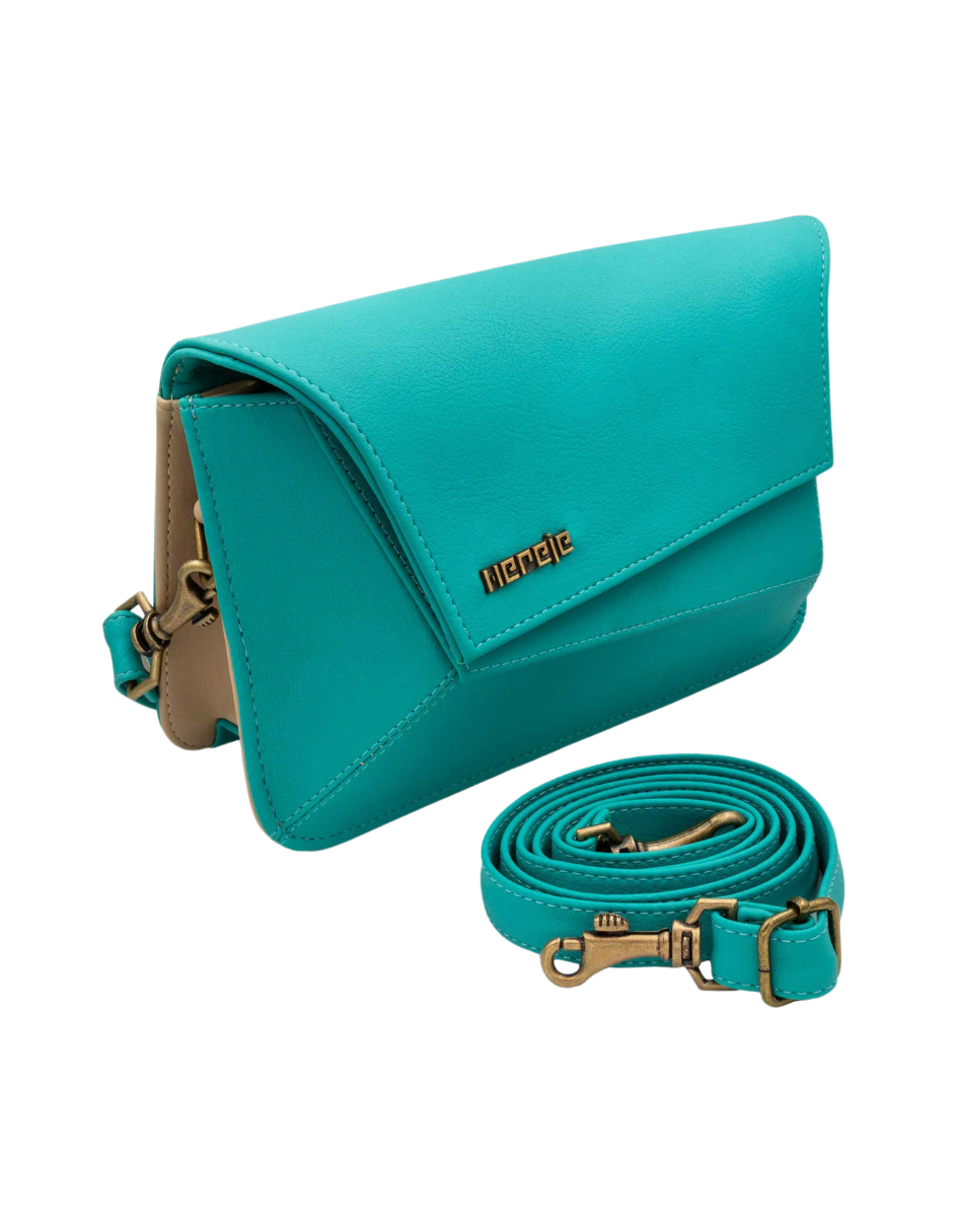 Foto 2 | Bolso De Mano Naomi Azulada Hereje Para Dama