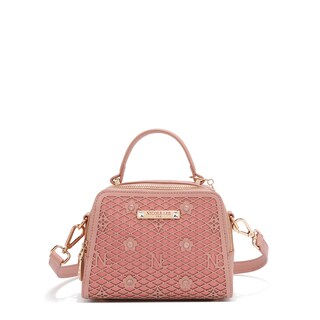 Foto 3 | Bolsa De Mano De Nicole Lee De Corte Laser Y Pedrería