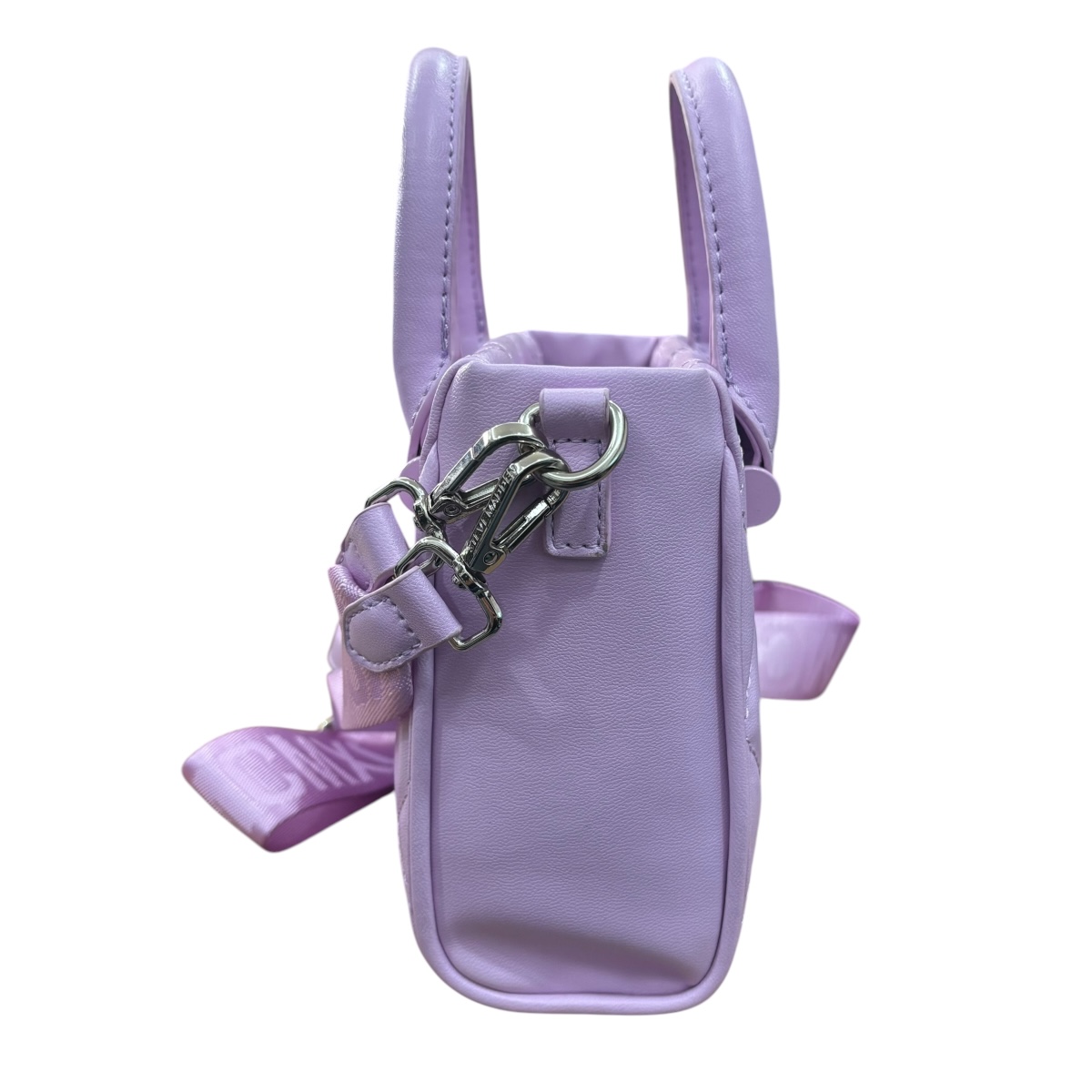 Foto 3 | Mini Tote Steve Madden Color Lila Con Doble Asa Para Mano