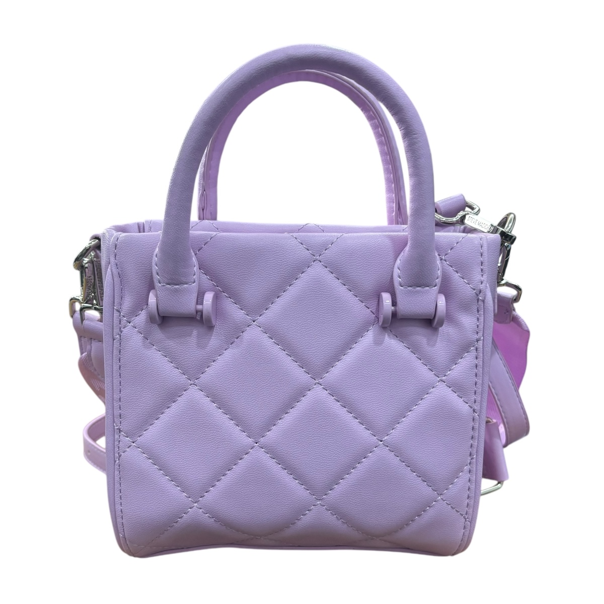 Foto 4 | Mini Tote Steve Madden Color Lila Con Doble Asa Para Mano