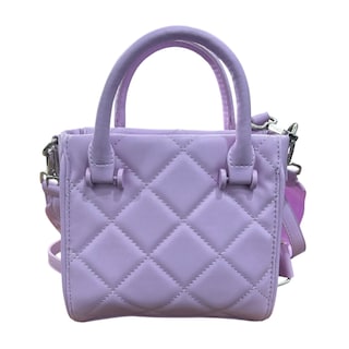 Foto 4 | Mini Tote Steve Madden Color Lila Con Doble Asa Para Mano