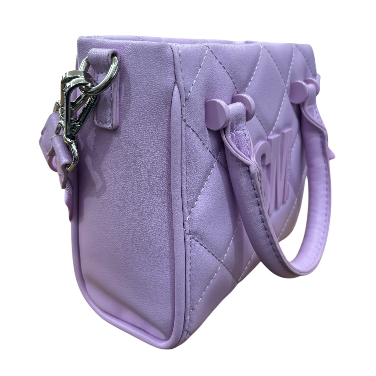 Foto 5 | Mini Tote Steve Madden Color Lila Con Doble Asa Para Mano