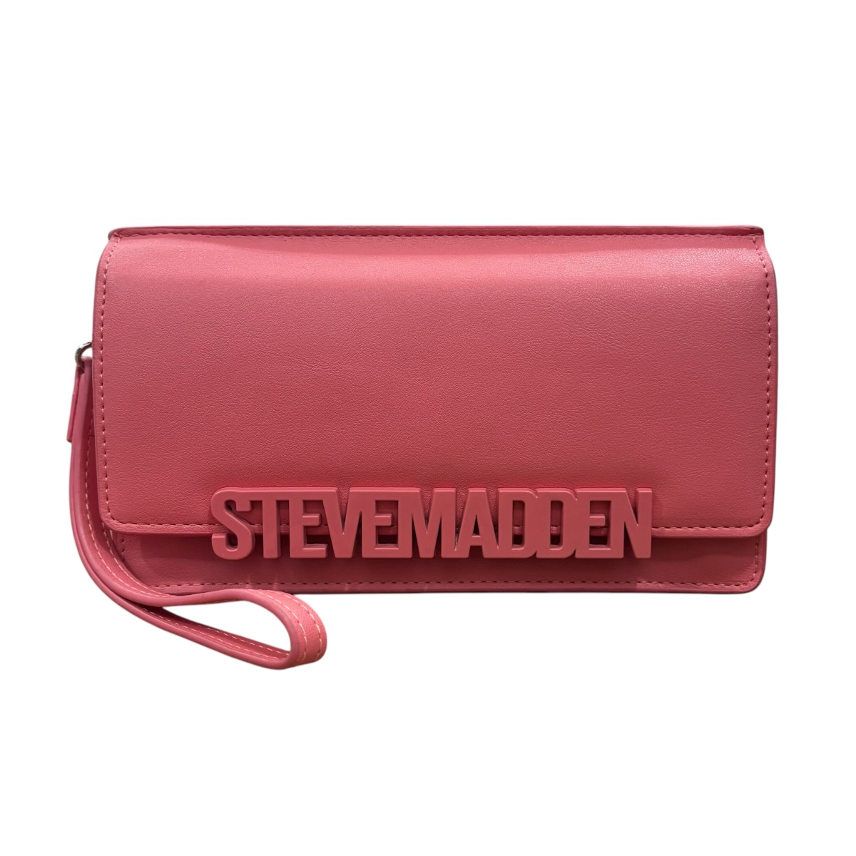 Foto 1 | Cartera Steve Madden Color Salmón, Con Correa De Muñeca