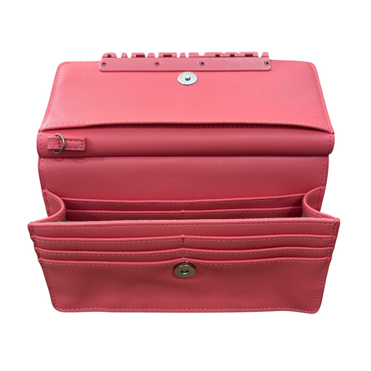 Foto 4 | Cartera Steve Madden Color Salmón, Con Correa De Muñeca