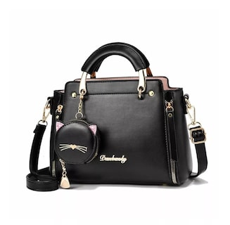 Foto 1 | Bolso Xtellar De Mano Cross Cat Negro