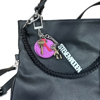 Foto 3 | Bolsa Shopper Steve Madden De Piel Color Negra