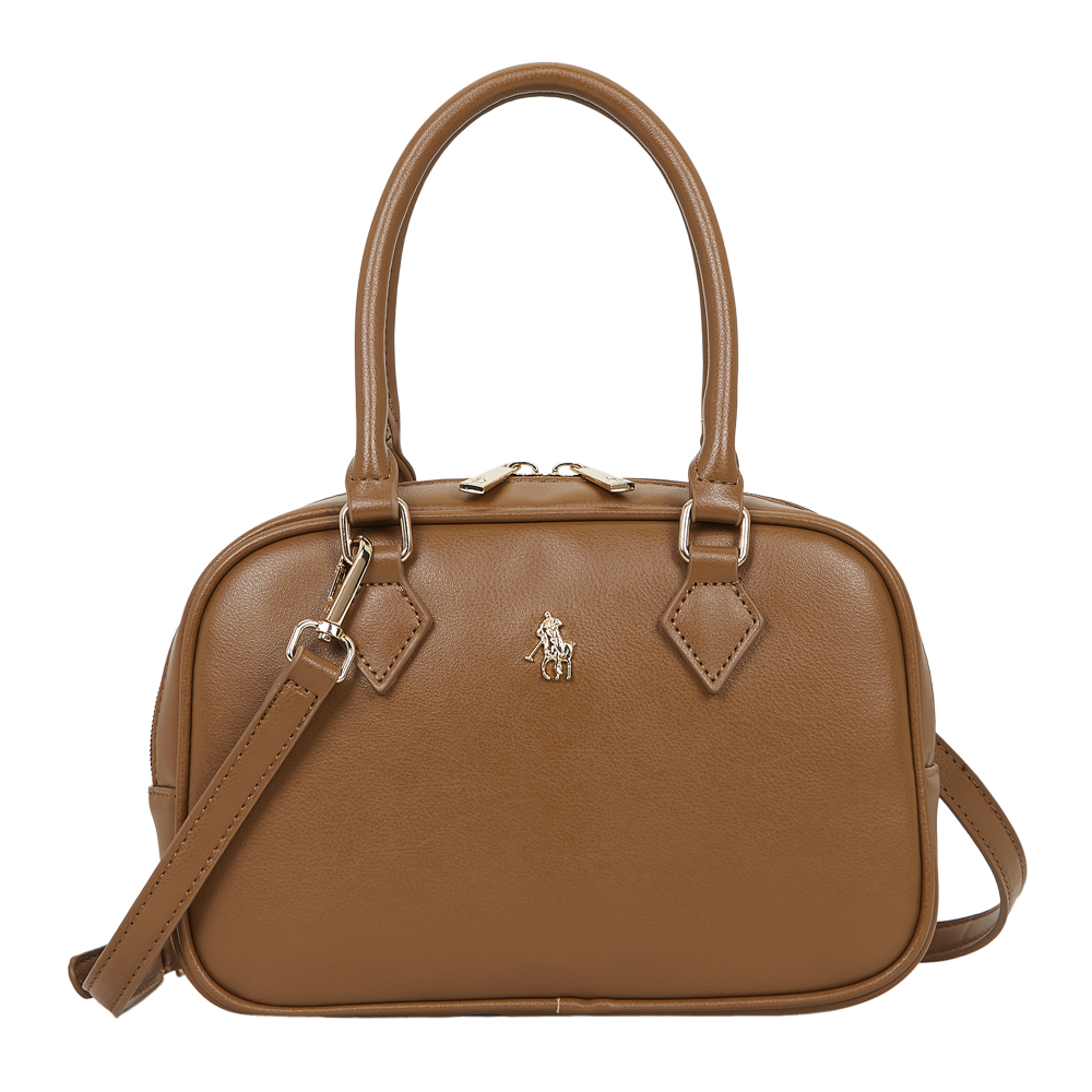 Handbag Hpc Polo De Color Camel