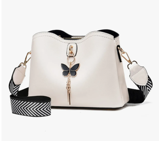 Bolsa Bandolera Xtellar Blanca para Dama