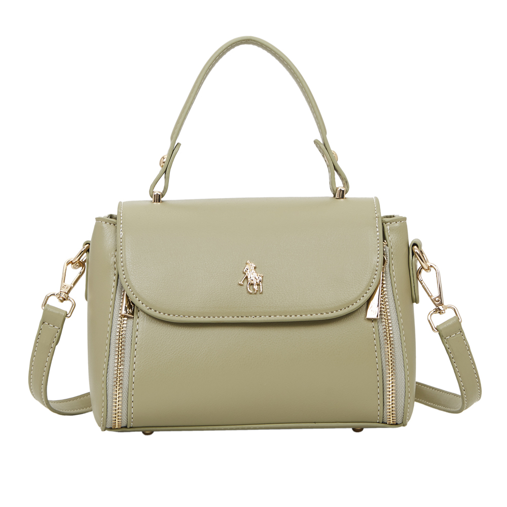 Handbag Hpc Polo De Color Verde