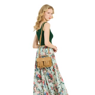 Foto 4 | Handbag Hpc Polo De Color Camel
