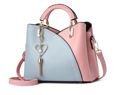 Foto 1 | Bolso Xtellar Moda Mujer Cartera Crossbody Bandolera Color Rosa/azul