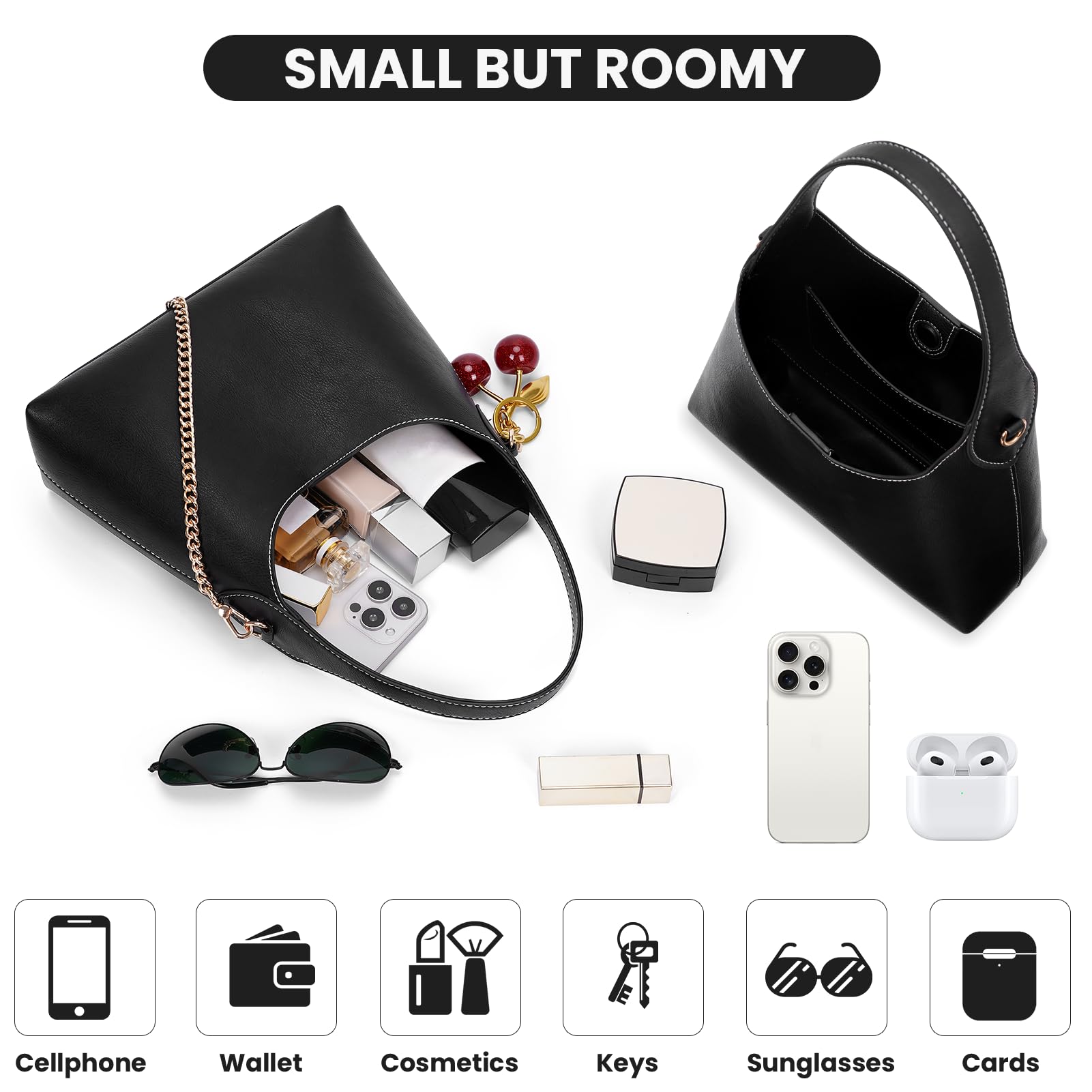 Foto 6 pulgar | Bolso Hobo Jqwsve Cerezo - Venta Internacional