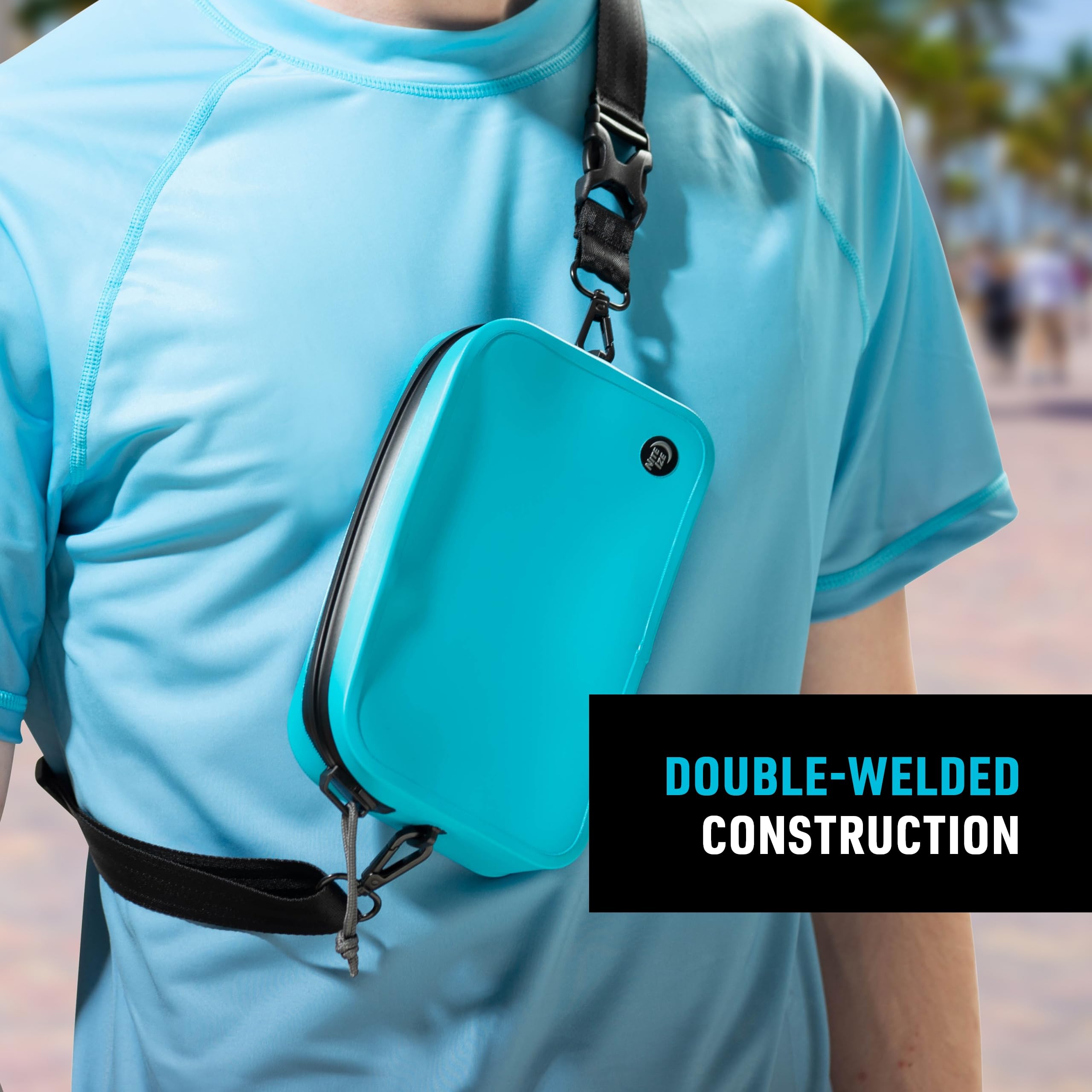 Foto 5 | Riñonera Impermeable Nite Ize Runoff Para Playa Y Senderismo, Color Azul - Venta Internacional.