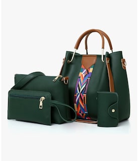 Foto 1 | Set 4 Bolsas Mujer Moda Dama Crossbody Cosmetiquera