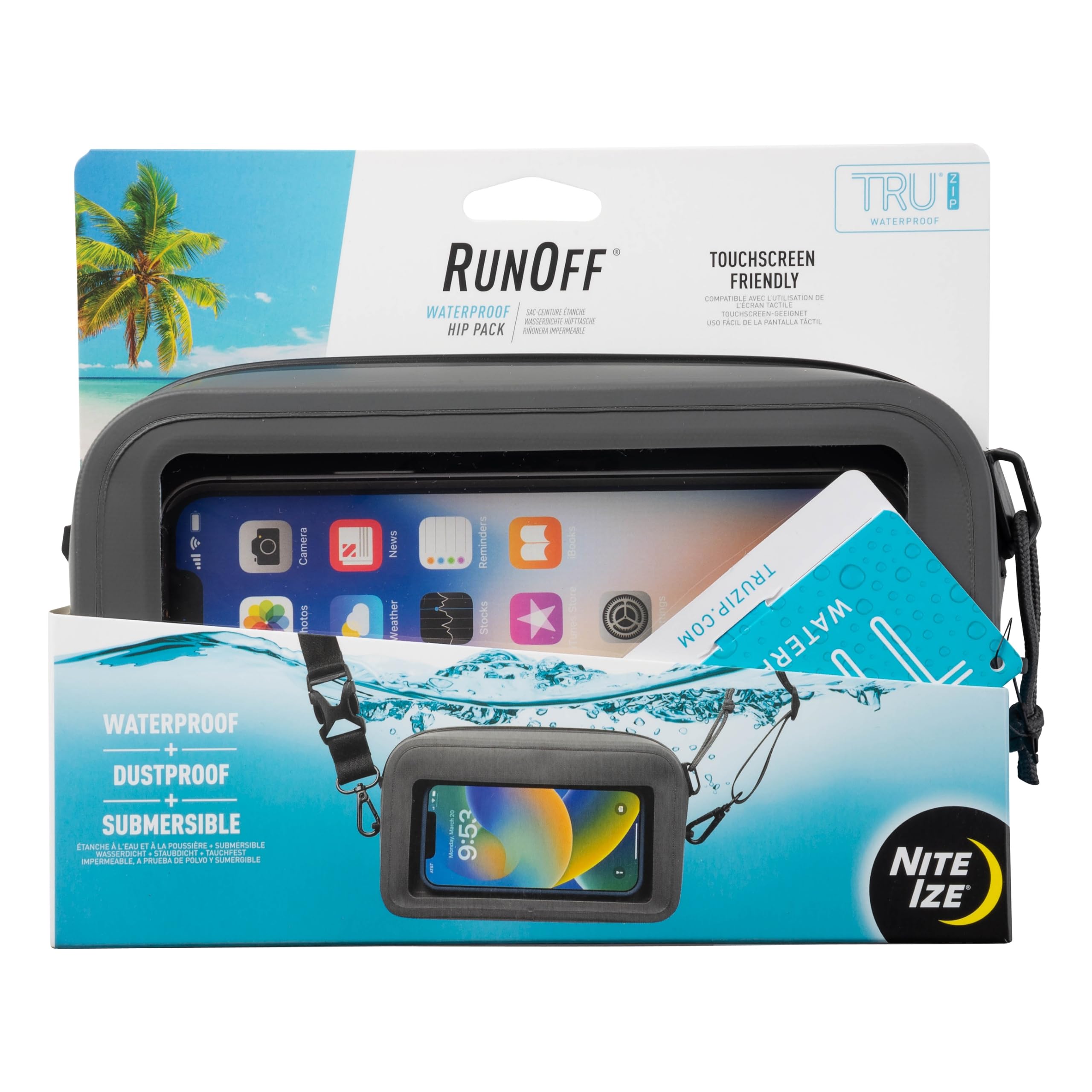 Foto 2 | Riñonera Impermeable Nite Ize Runoff Para Playa Y Senderismo - Venta Internacional.