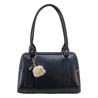Foto 1 | Bolso Para Dama Negro Cabra Sintetico Roberta Nueva Imagen