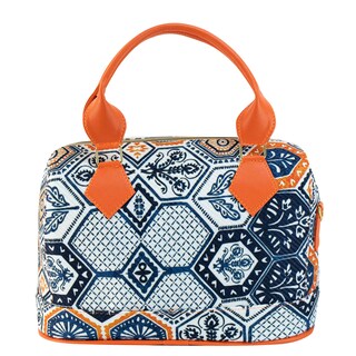 Foto 3 | Bolso Para Dama Naranja Yute Poligono Textil/sintetico Dafne Nueva Imagen