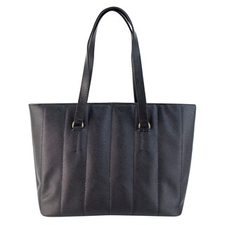 Foto 1 | Bolso Para Dama Negro Dapra Capitonado Sintetico Grecia Nueva Imagen