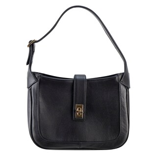 Foto 1 | Bolso Para Dama Negro Piel 100% Piel Elena Nueva Imagen