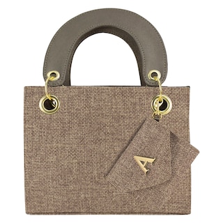 Foto 1 | Bolso Para Dama Arena Yute Textil/sintetico Aranza Nueva Imagen