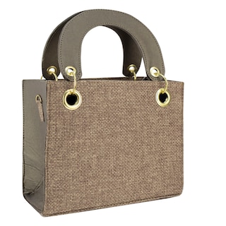 Foto 2 | Bolso Para Dama Arena Yute Textil/sintetico Aranza Nueva Imagen