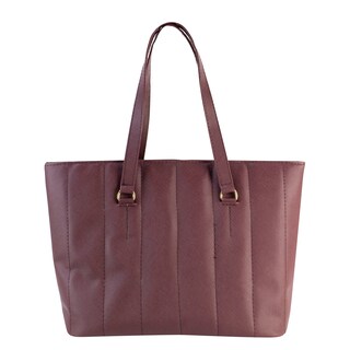 Foto 3 | Bolso Para Dama Vino Dapra Capitonado Sintetico Grecia Nueva Imagen