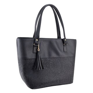 Foto 2 | Bolso Para Dama Negro Dapra Mandala Sintetico Elba Nueva Imagen